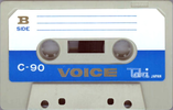Compact Cassette Voice 60 Type I Normal 1982 Japan