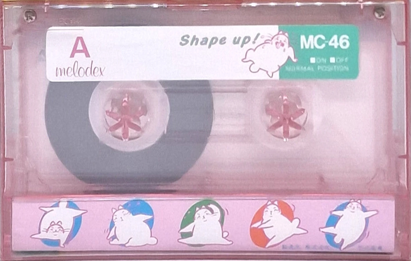 Compact Cassette Melodex MC Shape Up! 46 Type I Normal Japan