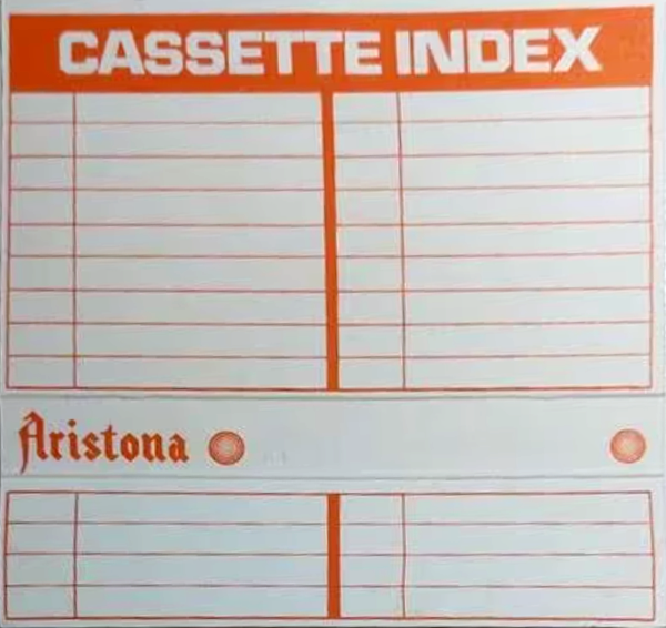 Compact Cassette Aristona 90 Type I Normal 1973 Europe