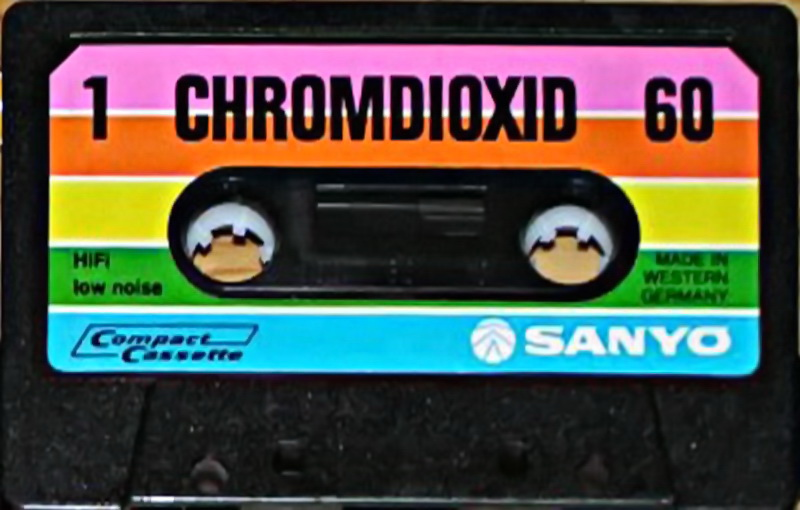 Compact Cassette Sanyo Join The Sanyo Family 60 Type II Chrome 1977 Germany