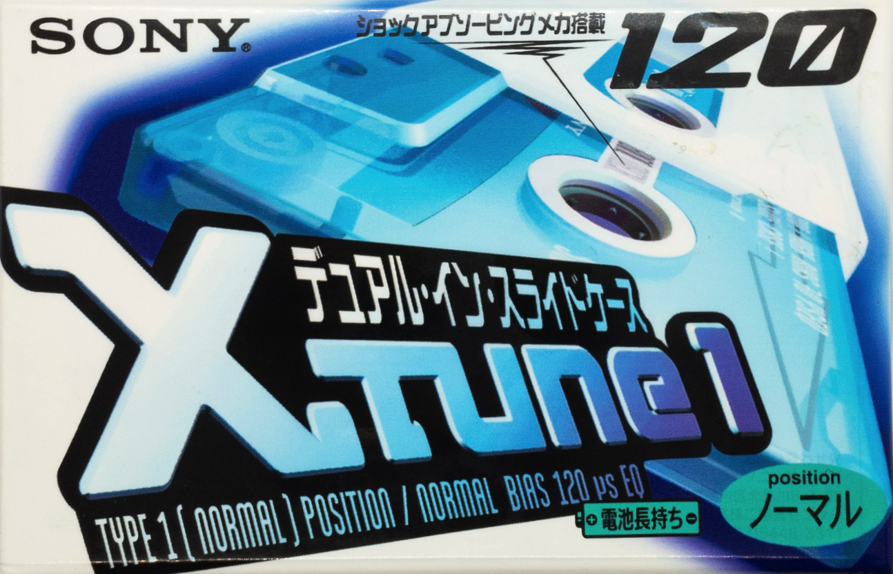 Compact Cassette Sony XI 120 "Xtune C-120X1E" Type I Normal 1998 Japan