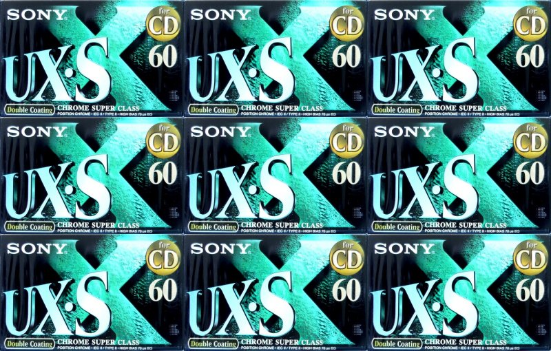 Compact Cassette: Sony  - UX-S 60