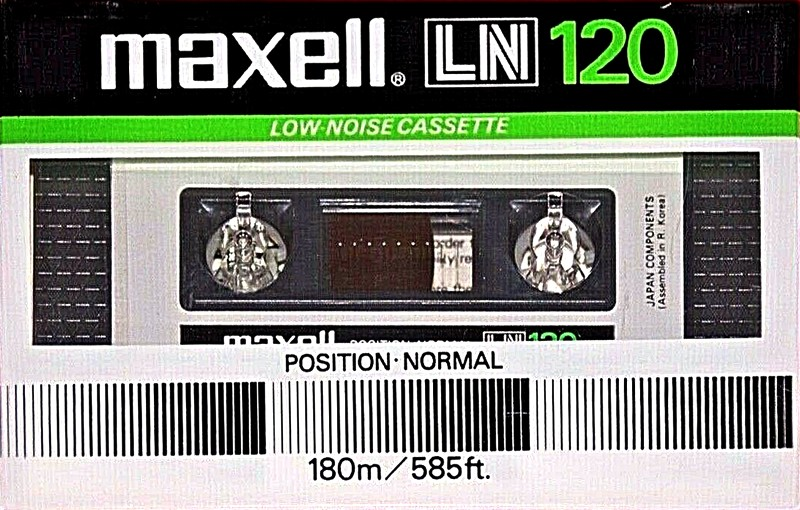 Compact Cassette: Maxell / Hitachi Maxell - LN 120