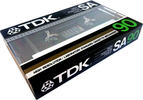Compact Cassette TDK SA 90 Type II Chrome 1984 USA