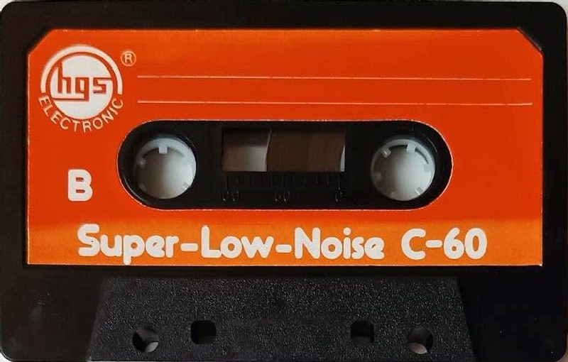 Compact Cassette HGS Electronic 60 Type I Normal 1977 Europe