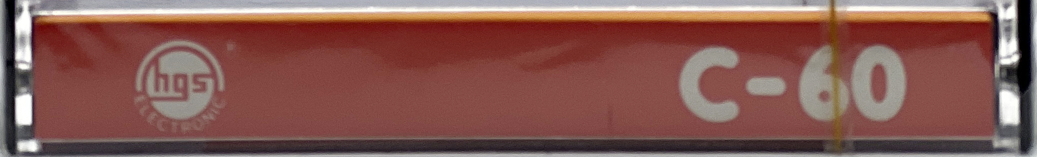 Compact Cassette HGS Electronic 60 Type I Normal 1977 Europe