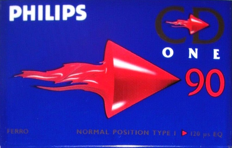 Compact Cassette Philips CD One 90 Type I Normal 1994 Europe