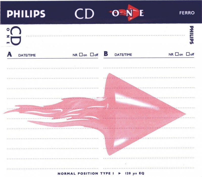 Compact Cassette: Philips  - CD One 90