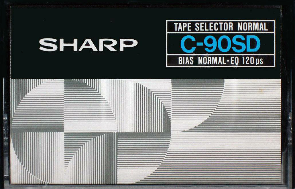 Compact Cassette Sharp SD 90 Type I Normal 1979 Worldwide