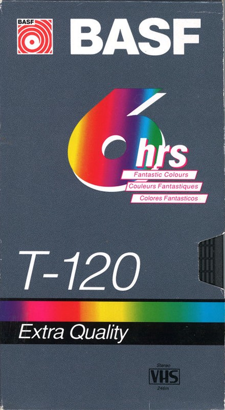 VHS, Video Home System: BASF  - Extra Quality 120