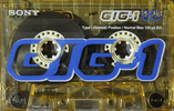 Compact Cassette Sony GIG-1 50 "C-50GIG1A" Type I Normal 1996 Japan