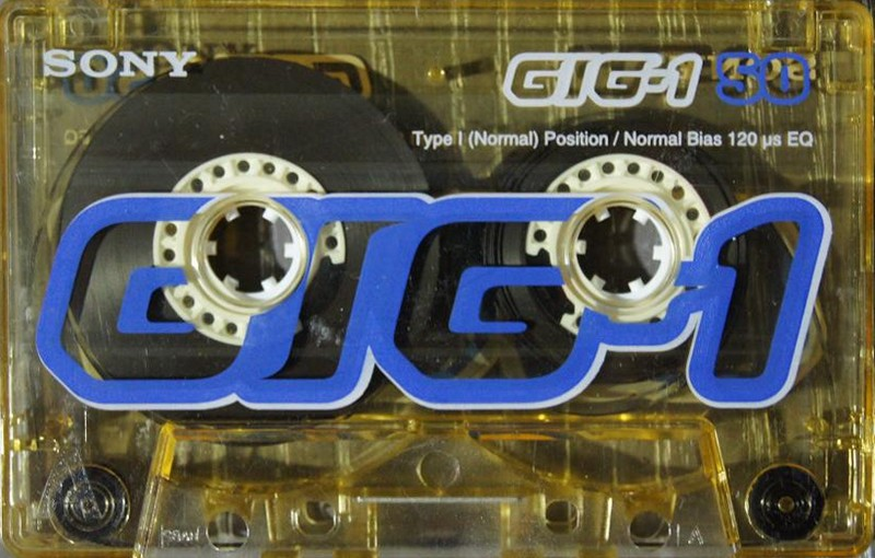 Compact Cassette: Sony  - GIG-1 50