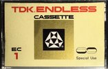 Compact Cassette TDK EC Endless 1 Endless Cassette 1971 USA