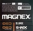 Compact Cassette Magnex 90 "XM-5" Type II Chrome 1986 Europe