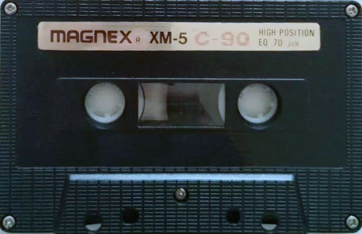 Compact Cassette Magnex 90 "XM-5" Type II Chrome 1986 Europe