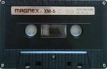Compact Cassette Magnex 90 "XM-5" Type II Chrome 1986 Europe