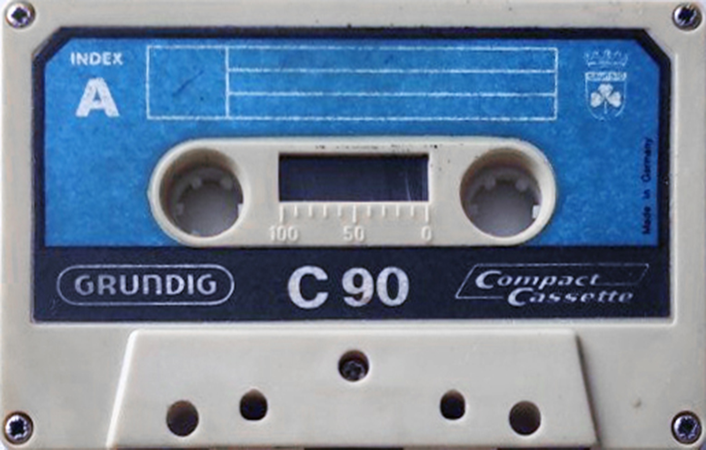 Compact Cassette Grundig 90 Type I Normal 1968 Europe