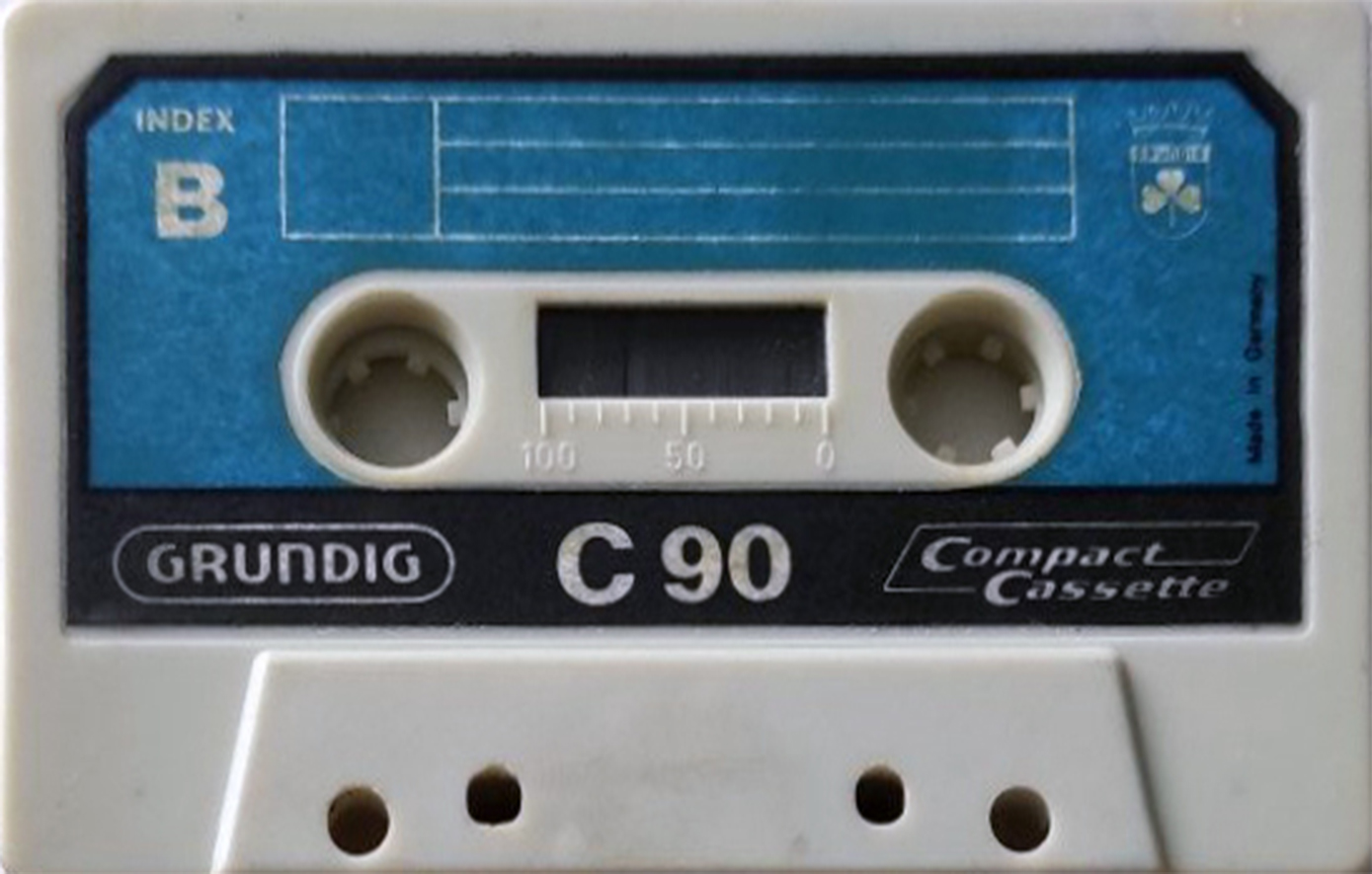 Compact Cassette Grundig 90 Type I Normal 1968 Europe