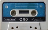 Compact Cassette Grundig 90 Type I Normal 1968 Europe