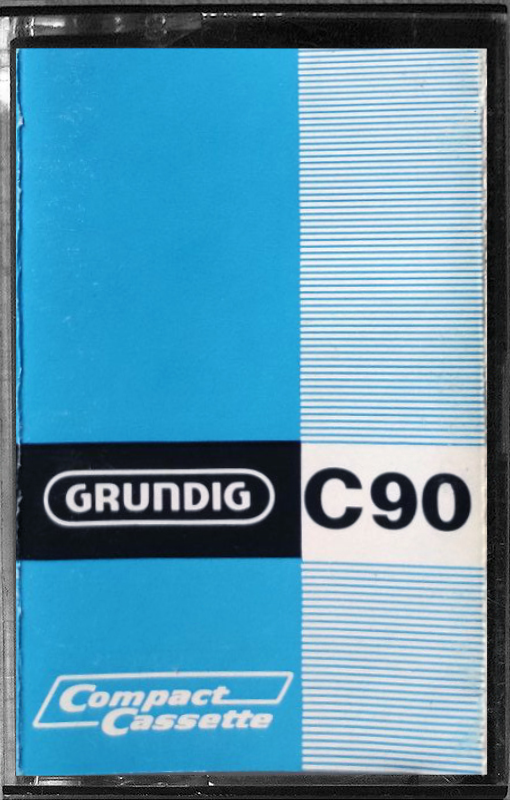 Compact Cassette Grundig 90 Type I Normal 1968 Europe