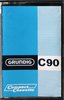 Compact Cassette Grundig 90 Type I Normal 1968 Europe