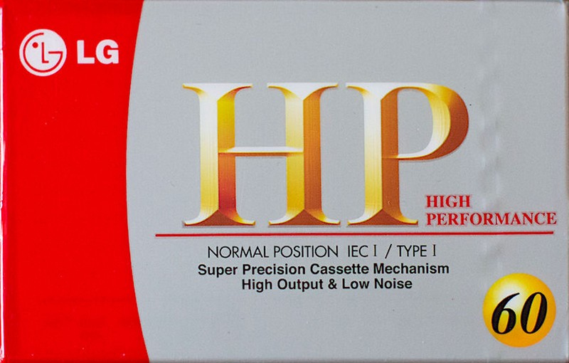 Compact Cassette LG HP 60 Type I Normal 1997 Europe