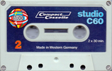 Compact Cassette Studio 60 Type I Normal 1976 Germany