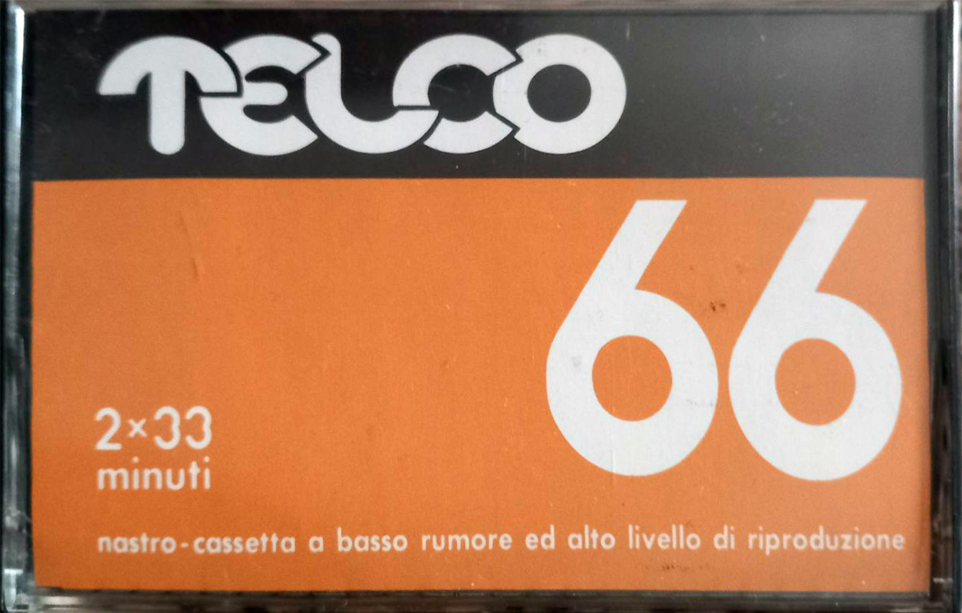 Compact Cassette Telco 66 Type I Normal Italy