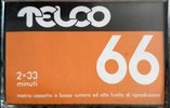 Compact Cassette Telco 66 Type I Normal Italy
