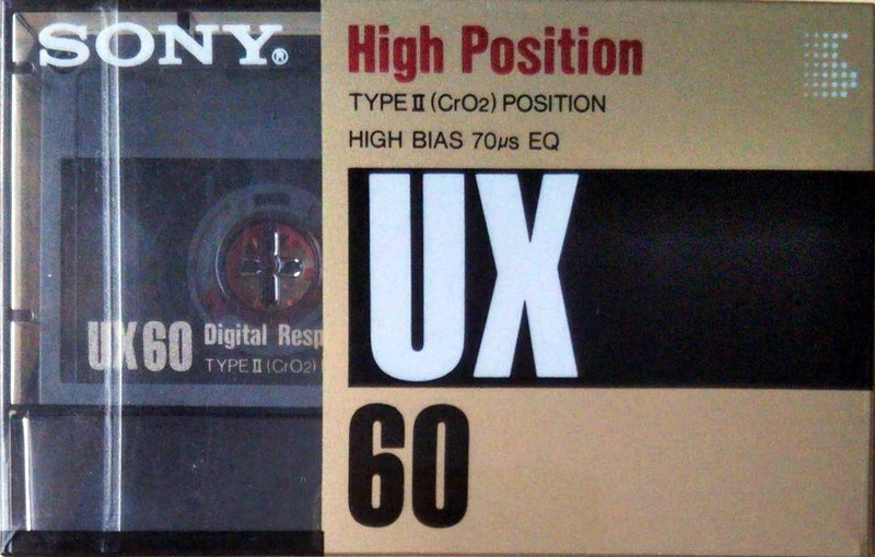 Compact Cassette: Sony  - UX 60