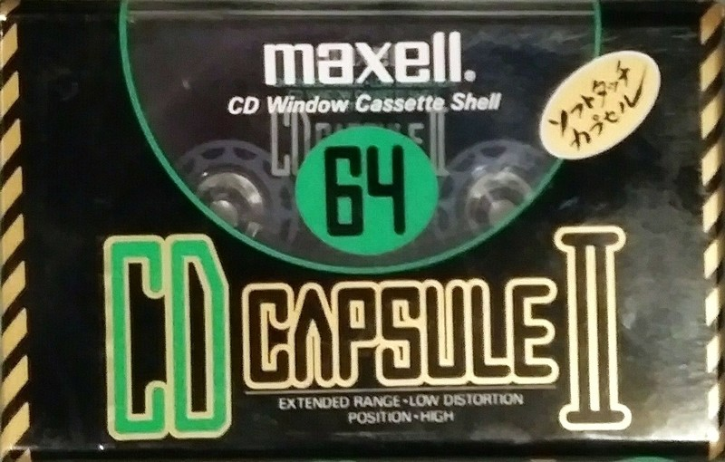 Compact Cassette: Maxell / Hitachi Maxell - CD Capsule II 64