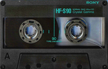 Compact Cassette Sony HF-S 90 Type I Normal 1988 Europe