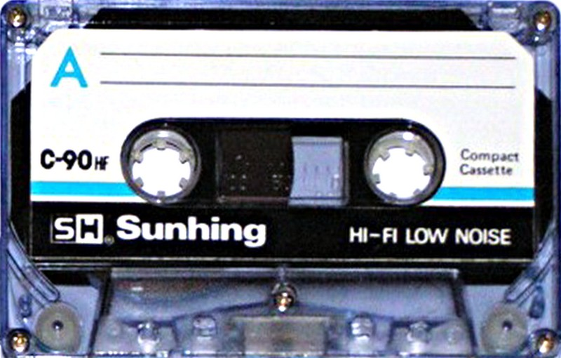 Compact Cassette Sunhing 90 "HF" Type I Normal 1978 Hong Kong