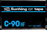 Compact Cassette Sunhing 90 "HF" Type I Normal 1978 Hong Kong