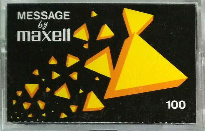 Compact Cassette Maxell Message 100 Type I Normal Europe