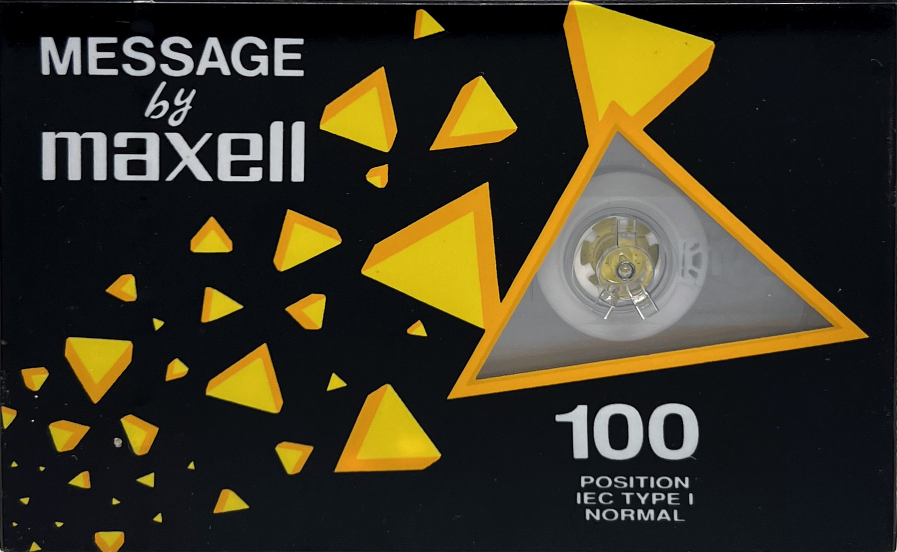 Compact Cassette Maxell Message 100 Type I Normal 1991 Italy