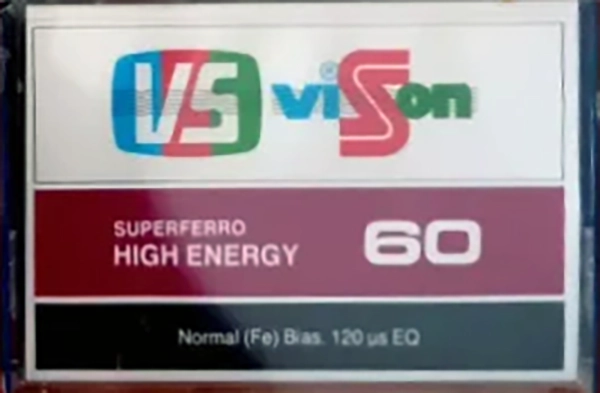 Compact Cassette Vison 60 Type I Normal Unknown Country