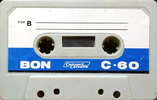 Compact Cassette Bon 60 Type I Normal 1988 Japan