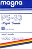 Video8, Hi8, Digital8 Magna 60 "P5-60 HG" Type IV Metal Germany
