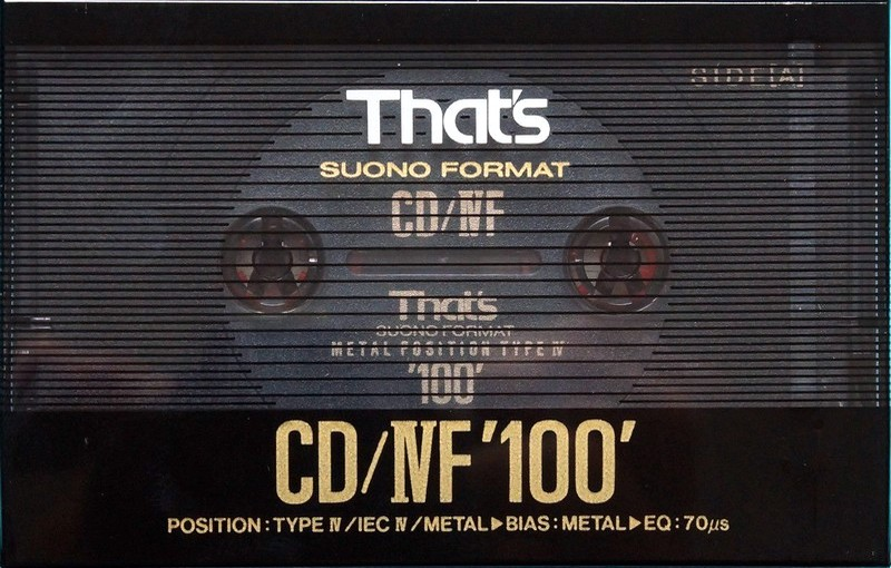 Compact Cassette: Taiyo Yuden Thats - CD-IVF 100