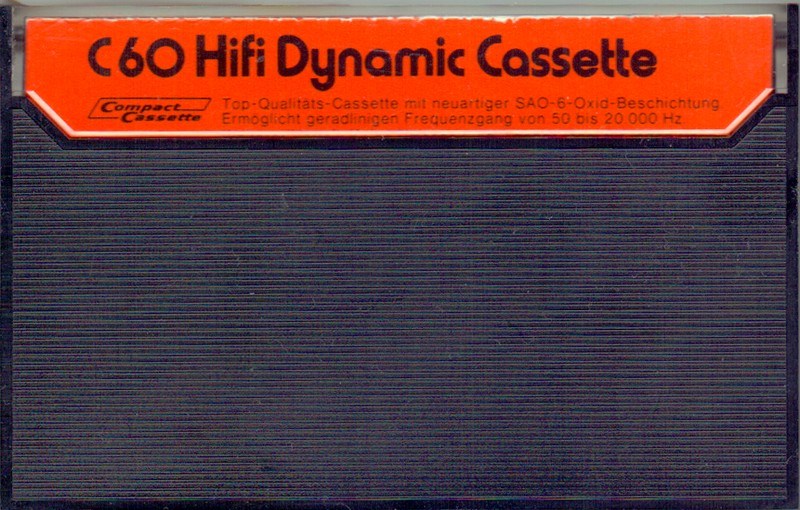 Compact Cassette Karstadt HiFi Dynamic 60 Type I Normal 1977 Germany