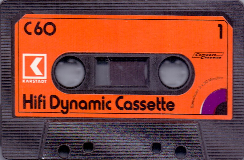 Compact Cassette Karstadt HiFi Dynamic 60 Type I Normal 1977 Germany