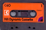Compact Cassette Karstadt HiFi Dynamic 60 Type I Normal 1977 Germany