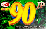 Compact Cassette Jusphoto JP 90 Type I Normal 1998 South Korea