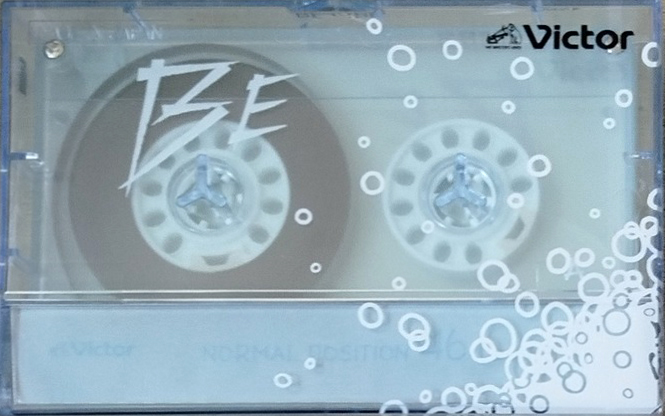 Compact Cassette Victor BE 46 "BE46BU" Type I Normal 1987 Japan