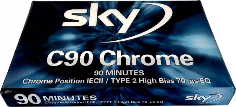 Compact Cassette Sky 90 Type II Chrome 2000 Europe