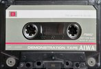 Compact Cassette Aiwa "DMC-166NR" Demonstration Tape 1979 Japan