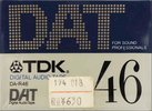 cover of Digital Audio Tape TDK Type IV Metal