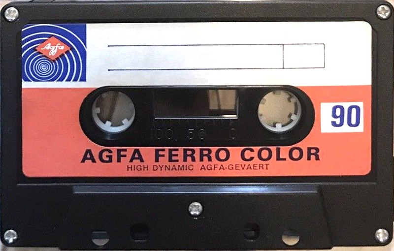 Compact Cassette AGFA Ferrocolor 90 Type I Normal 1978 Canada