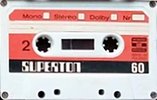 Compact Cassette Superton 60 "white" Type I Normal 1978 Near East